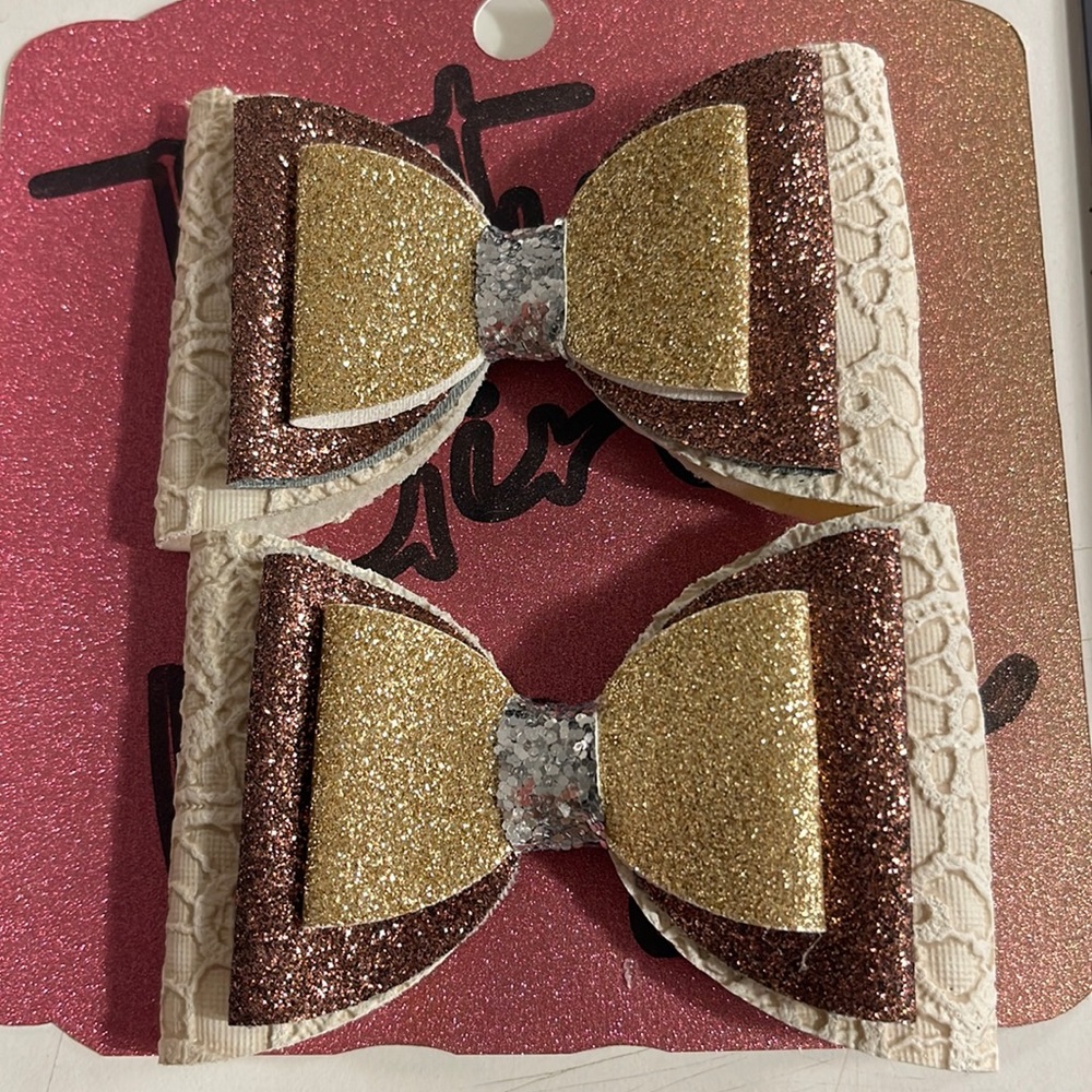 Tutu Girl Magic Hair-bow 2 pc